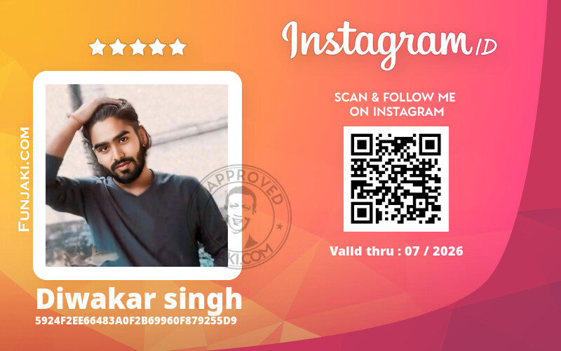 Instagram ID Card
