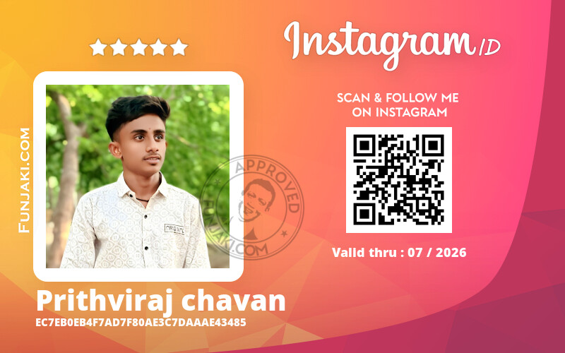 Instagram ID Card